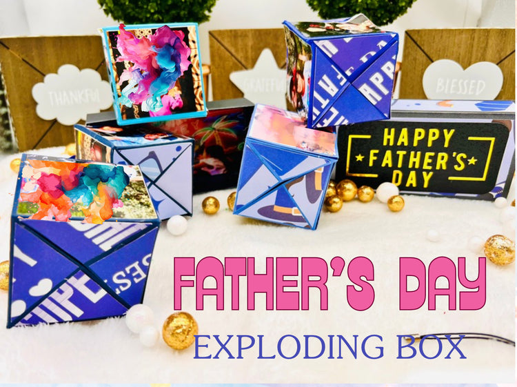 Father’s Day theme Surprise Jumping Pop-up Gift Box