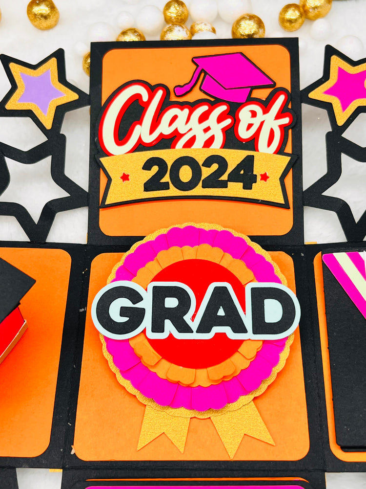 Cute Graduation Exploding Box