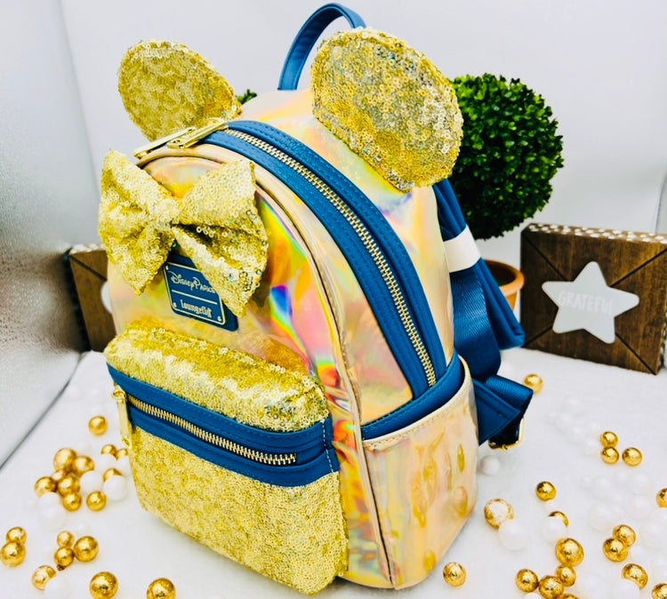 Minnie Mouse EARidescent Loungefly Mini Backpack