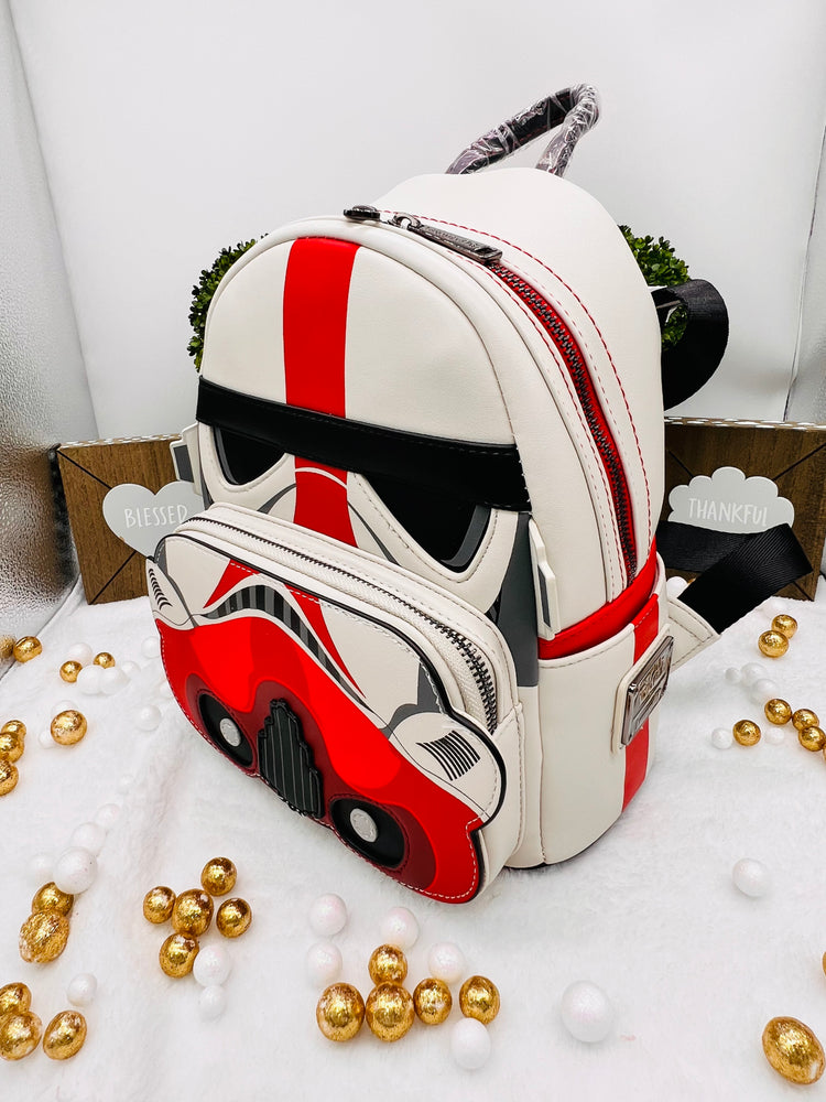 Loungefly Star Wars: Incinerator Trooper Cosplay Mini Backpack