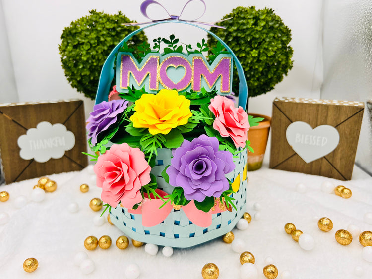 TIMELESS 3D PAPER FLOWER BASKET