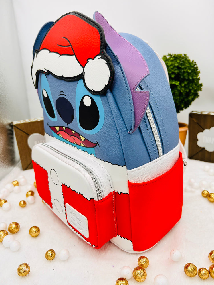 Lilo & Stitch Holiday Santa Stitch Mini Backpack