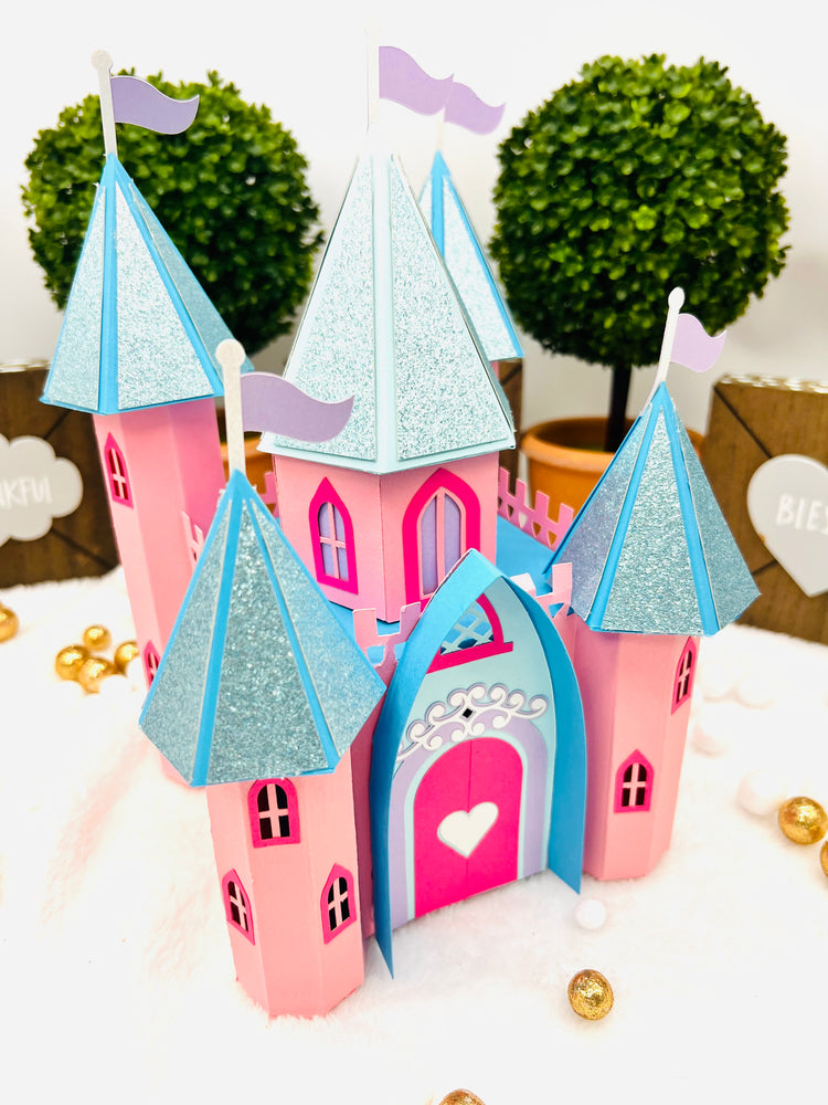 Birthday Castle Exploding Box
