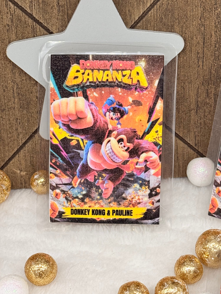 Nintendo Donkey Kong Bananza Amiibos NFC ID laminated Cards