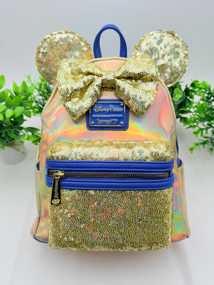 Minnie Mouse EARidescent Loungefly Mini Backpack