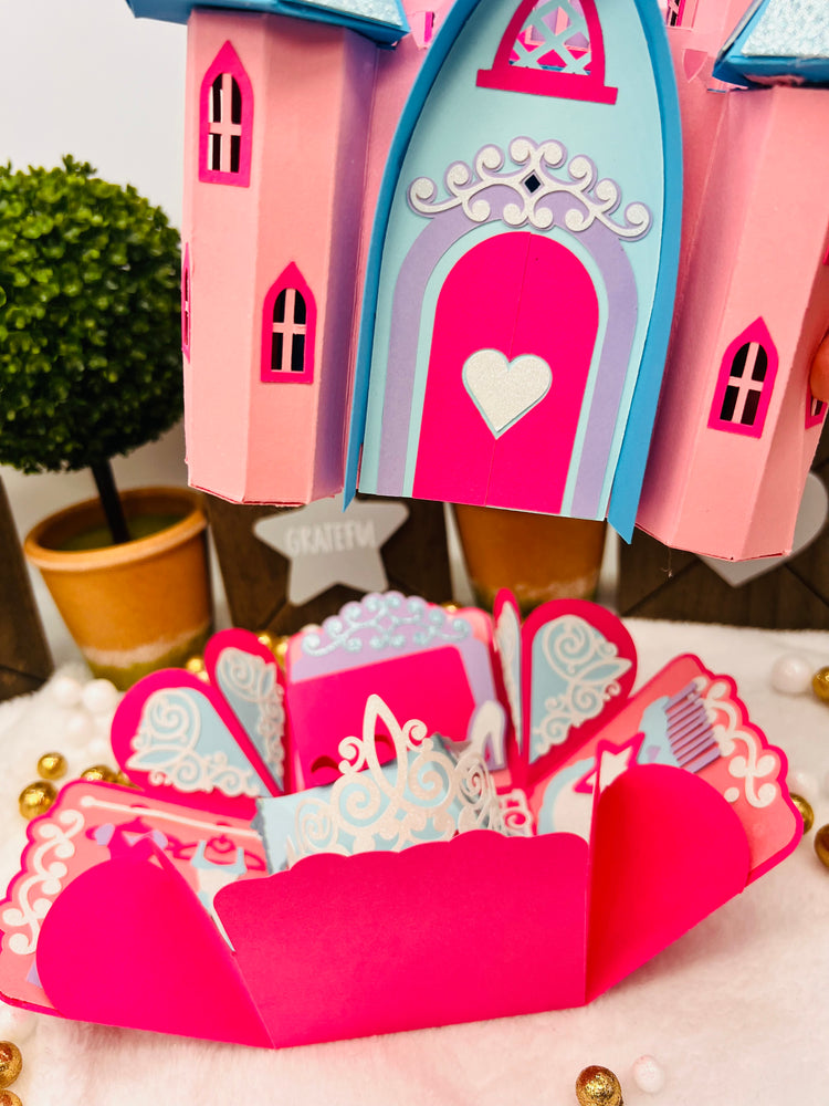 Birthday Castle Exploding Box