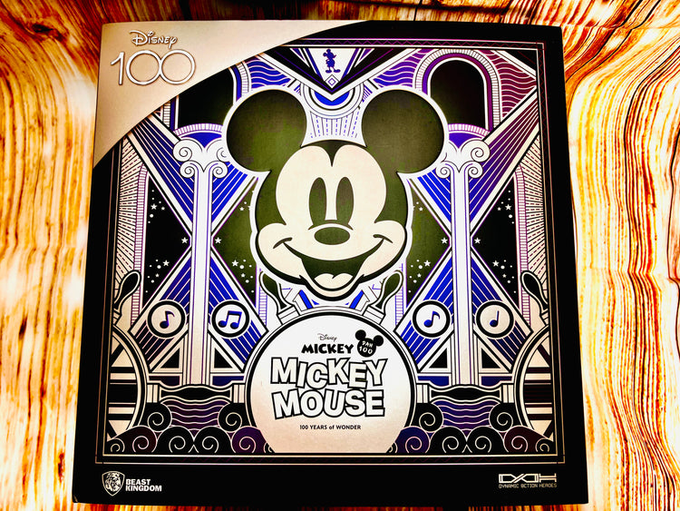 Disney 100 Years of Wonder Mickey Mouse DAH-100 Dynamic 8-Ction Heroes Figure