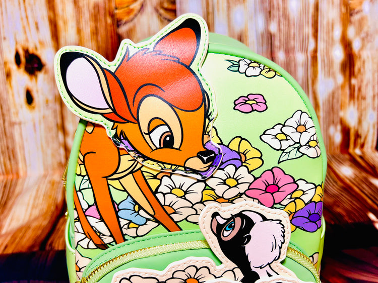 Exclusive - Bambi and Flower Springtime Mini Backpack