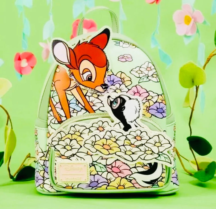 Exclusive - Bambi and Flower Springtime Mini Backpack