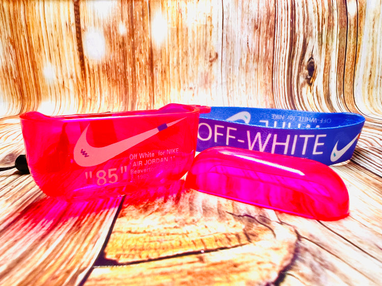 Nike OFF WHITE design Protective case for AirPods Pro (2019) - Magenta