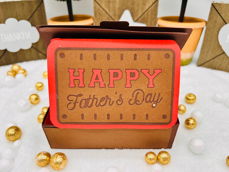 Father’s Day Gift Card and Chocolate holder