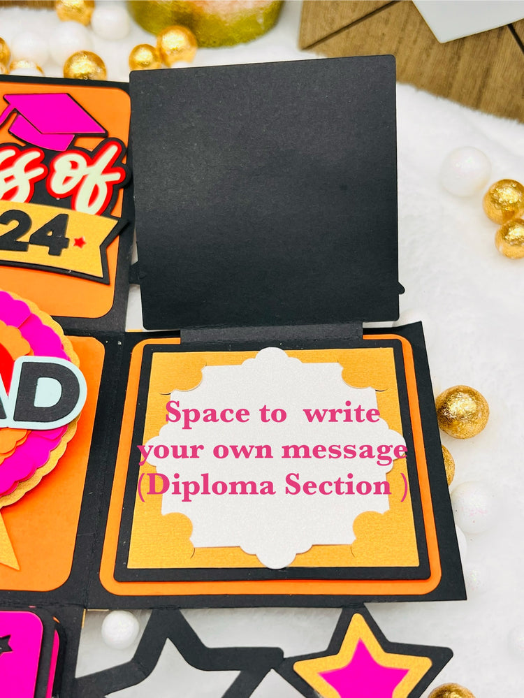 Cute Graduation Exploding Box