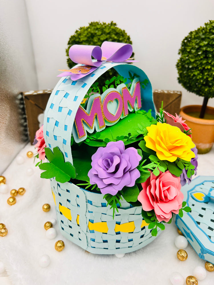 TIMELESS 3D PAPER FLOWER BASKET