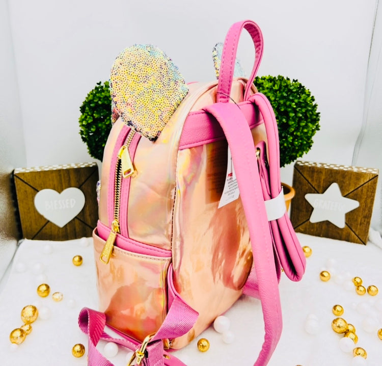 Loungefly Minnie Mouse EARidescent Mini Backpack