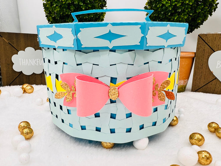 TIMELESS 3D PAPER FLOWER BASKET