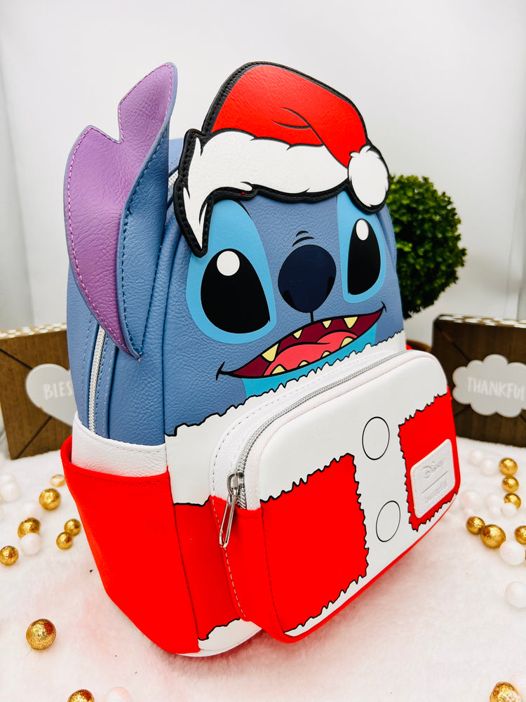 Lilo & Stitch Holiday Santa Stitch Mini Backpack