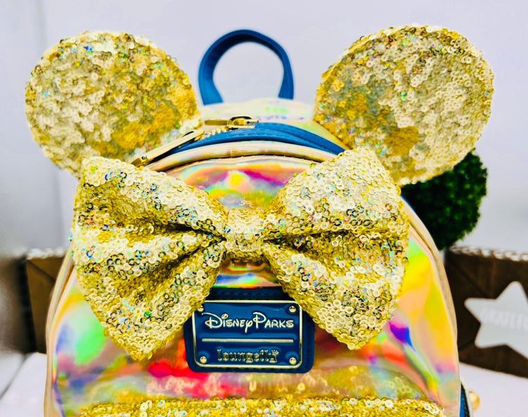 Minnie Mouse EARidescent Loungefly Mini Backpack