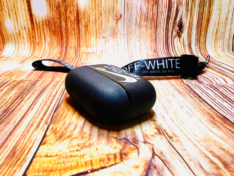 Nike OFF WHITE design Protective case for AirPods Pro (2019) Black
