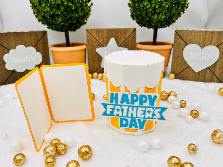 3D BEER MUG Gift Card Holder