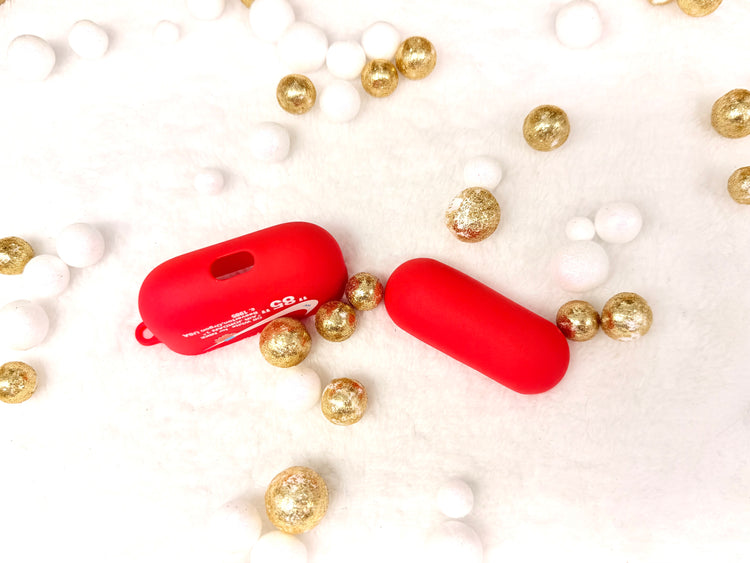 Nike OFF WHITE design Protective case for AirPods Pro (2019): Red