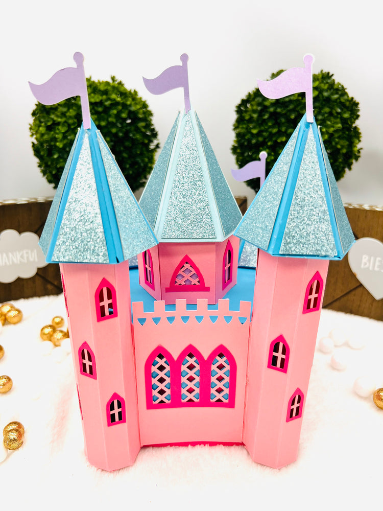 Birthday Castle Exploding Box