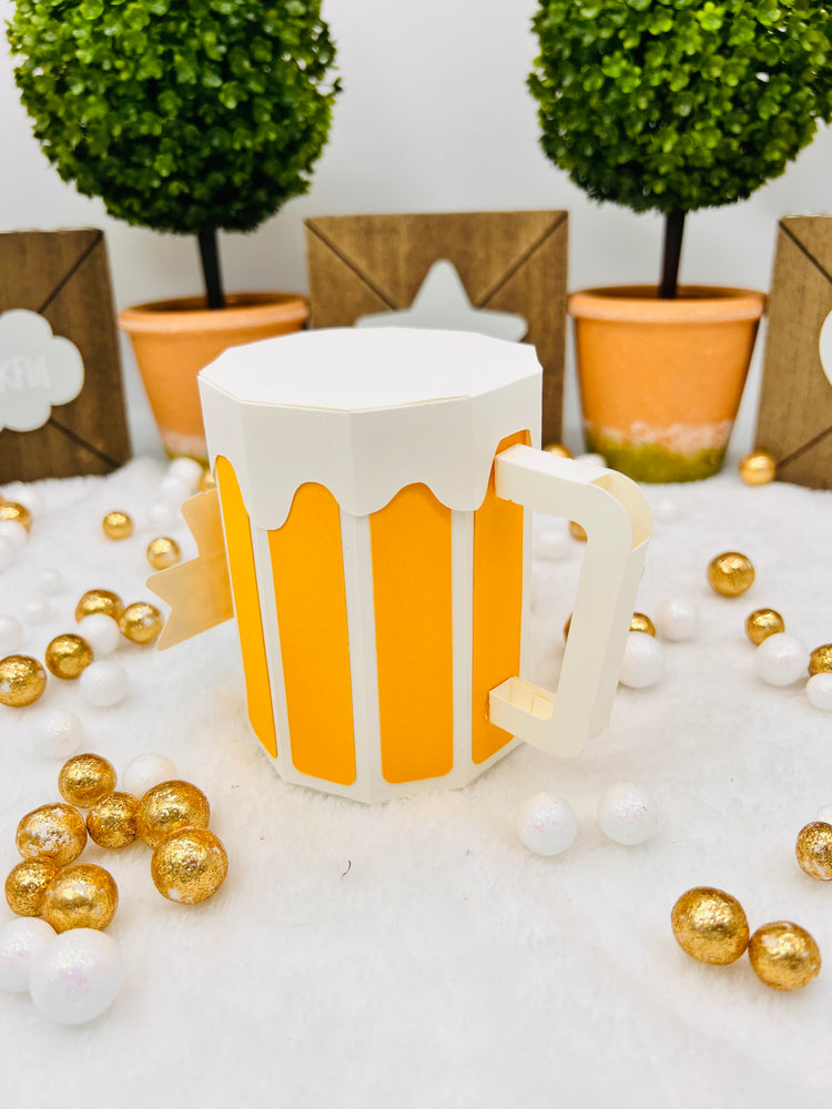 3D BEER MUG Gift Card Holder
