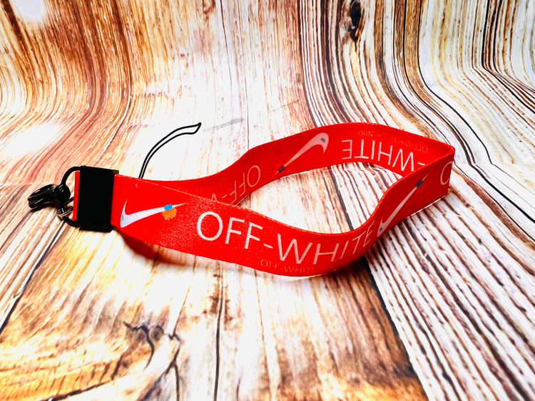 Nike OFF WHITE design Protective case for AirPods Pro (2019) Red