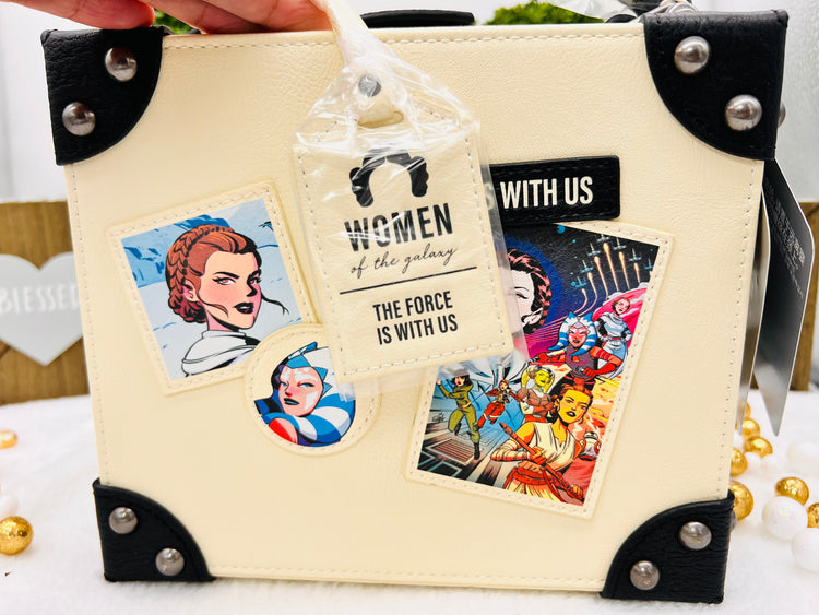 Disney Park Star Wars Women of the Galaxy Loungefly Travel Bag