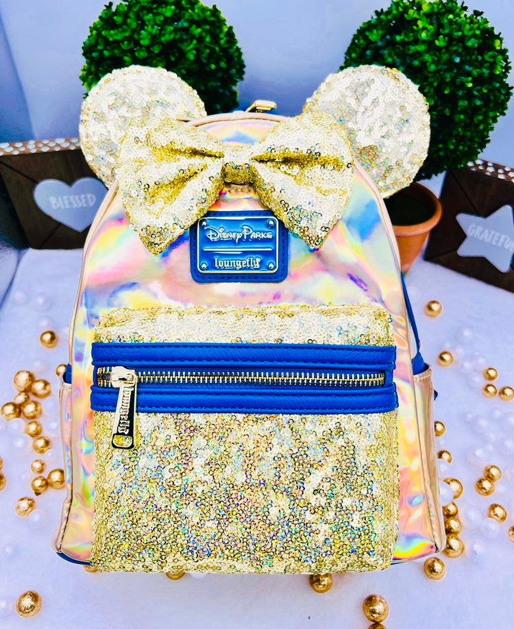 Minnie Mouse EARidescent Loungefly Mini Backpack