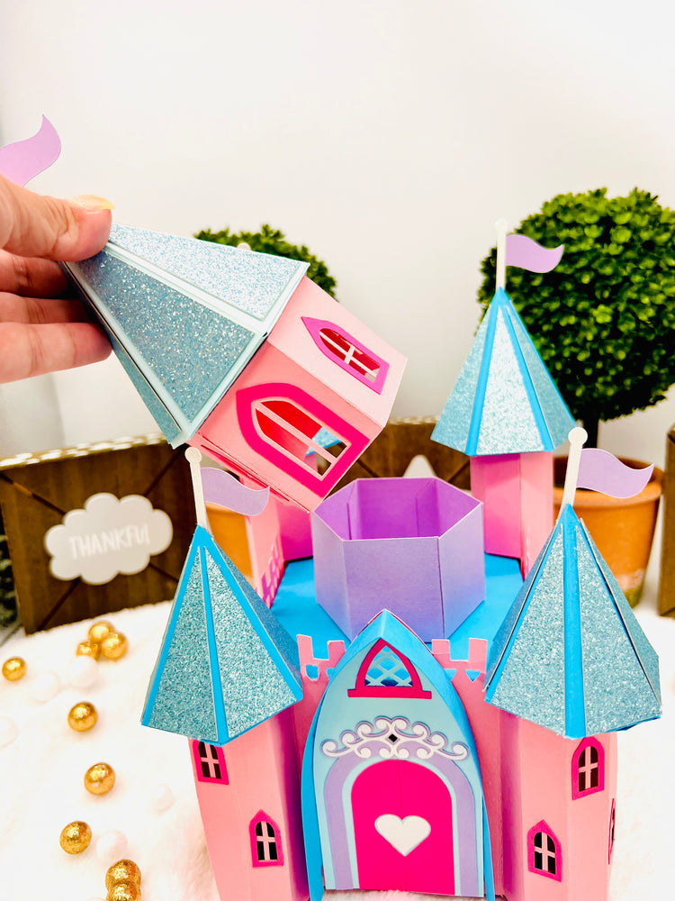 Birthday Castle Exploding Box