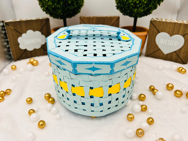 TIMELESS 3D PAPER FLOWER BASKET