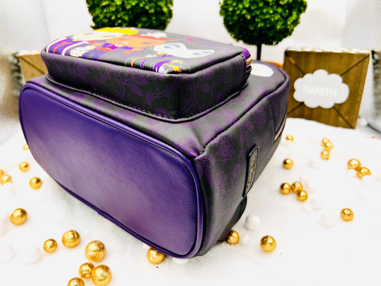 Disney Villians Print Mini Backpack