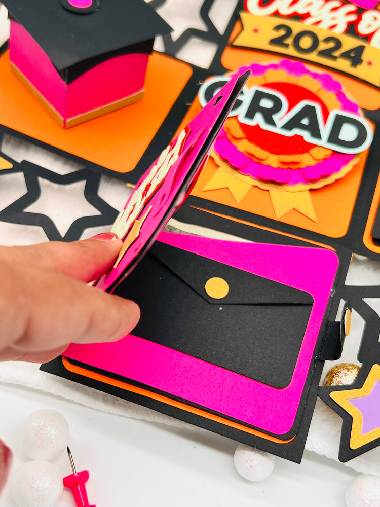 Cute Graduation Exploding Box