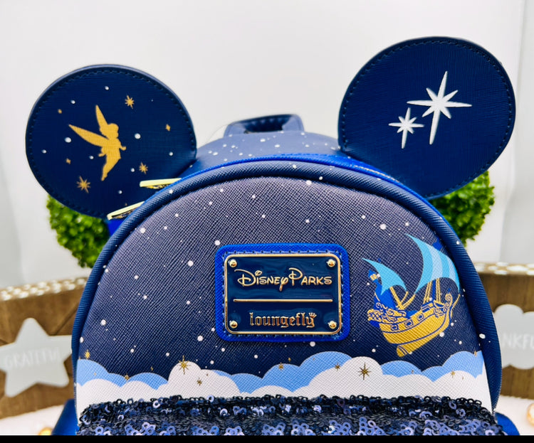 Loungefly Mickey Mouse: The Main Attraction Mini Backpack, Series 6 of 12