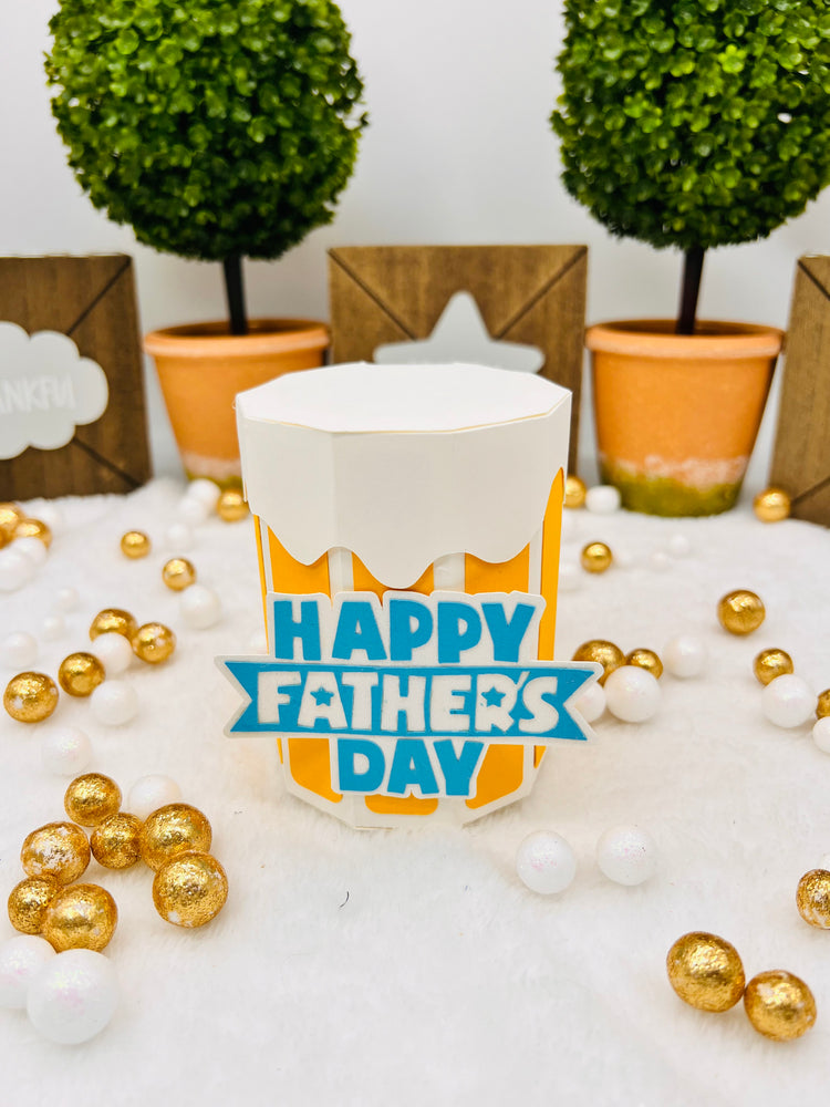 3D BEER MUG Gift Card Holder