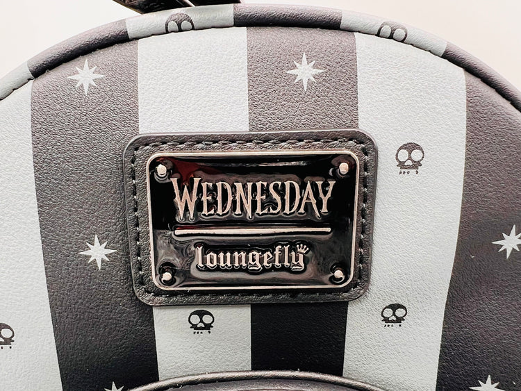 Loungelfy Wednesday Nevermore Mini-Backpack