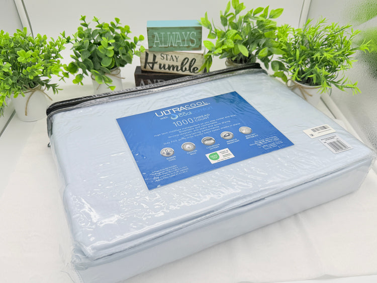 Ultra Cool High IQ Cool Comfort 1000-Threat Count 4-Pc. Sheet Set- King