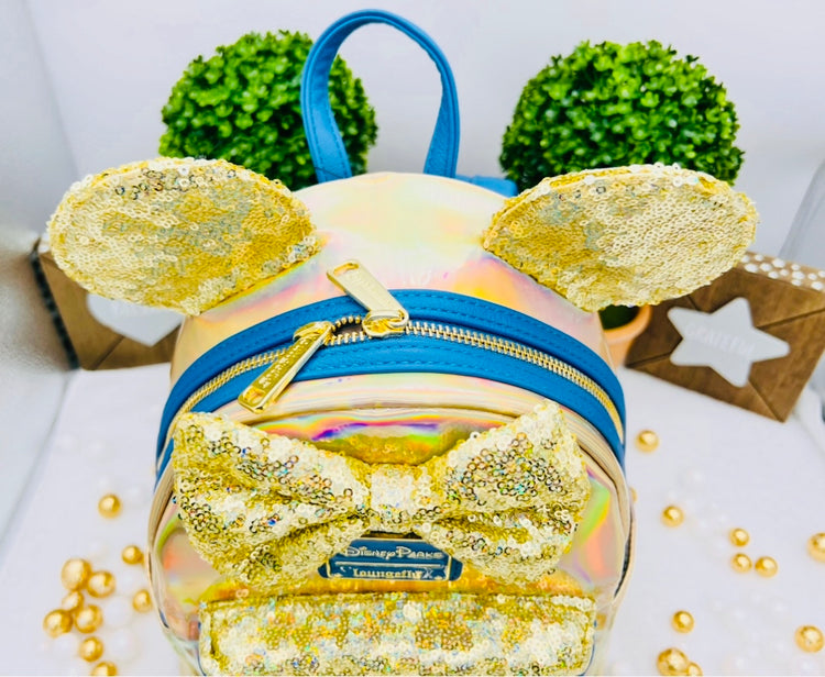 Minnie Mouse EARidescent Loungefly Mini Backpack