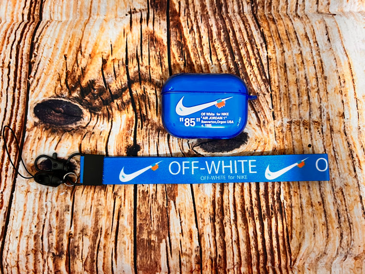 Off-White Nike design protective case for AirPods Pro 2