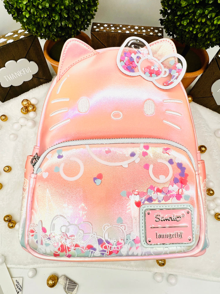 Loungefly Sanrio Hello Kitty 50th Anniversary and Cute Cosplay Mini Backpack