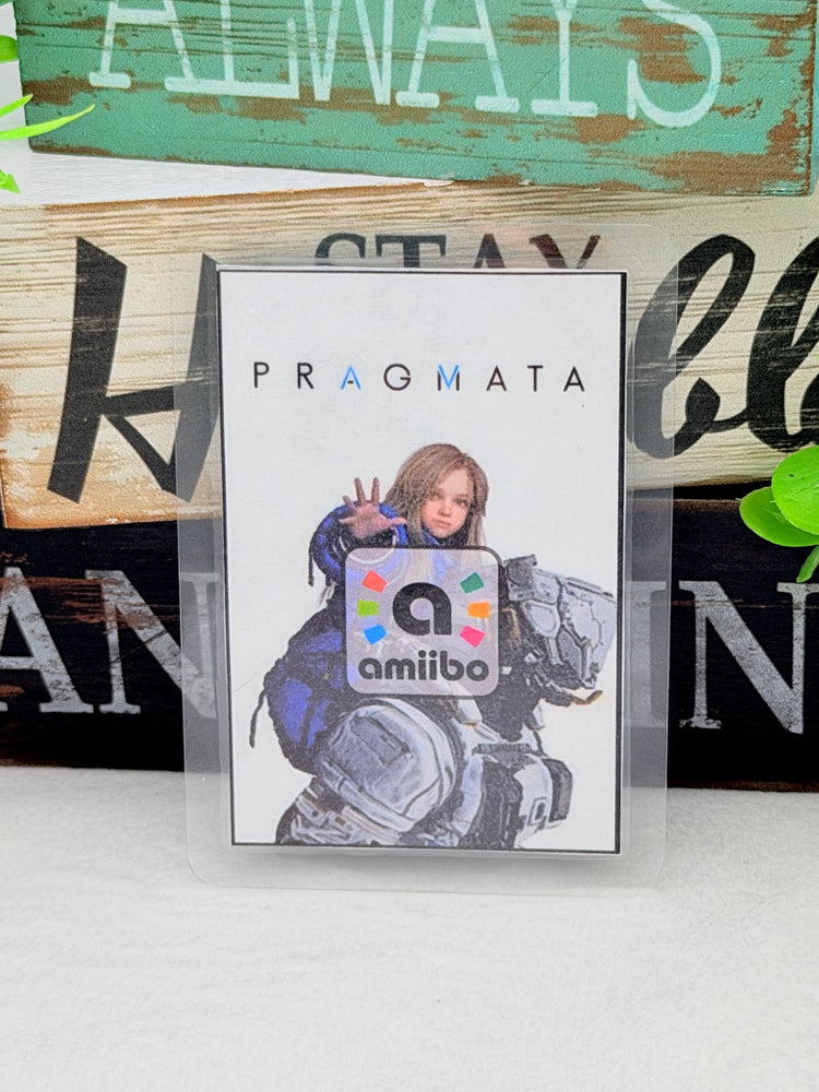 Pragmata Amiibo Card- Laminated Version