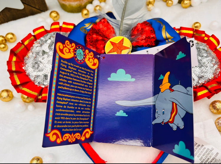 Loungefly Disney Dumbo Main Attraction mini Backpack + Ears