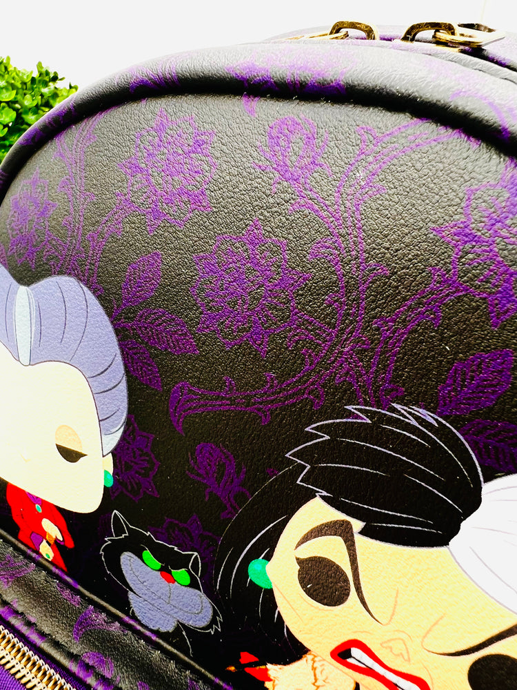Disney Villians Print Mini Backpack