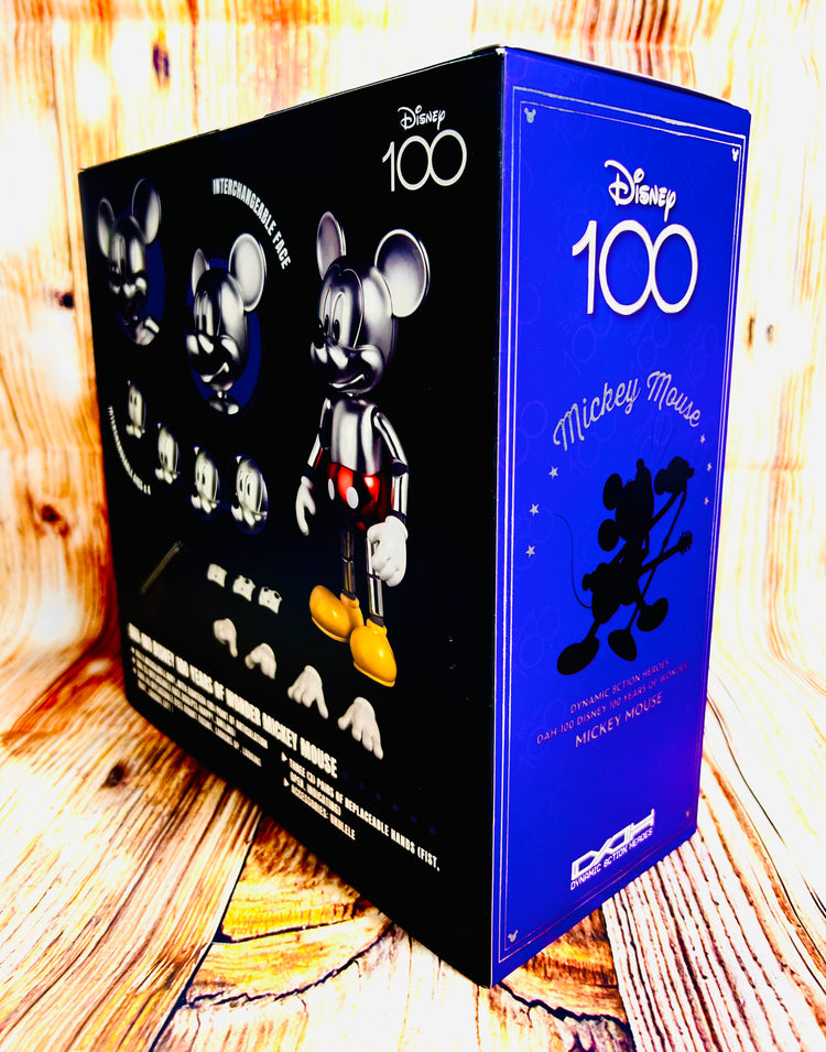 Disney 100 Years of Wonder Mickey Mouse DAH-100 Dynamic 8-Ction Heroes Figure