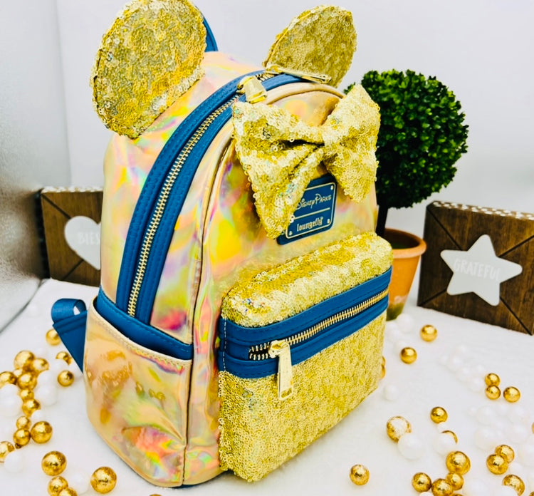 Minnie Mouse EARidescent Loungefly Mini Backpack