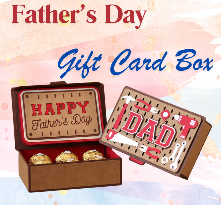 Father’s Day Gift Card and Chocolate holder
