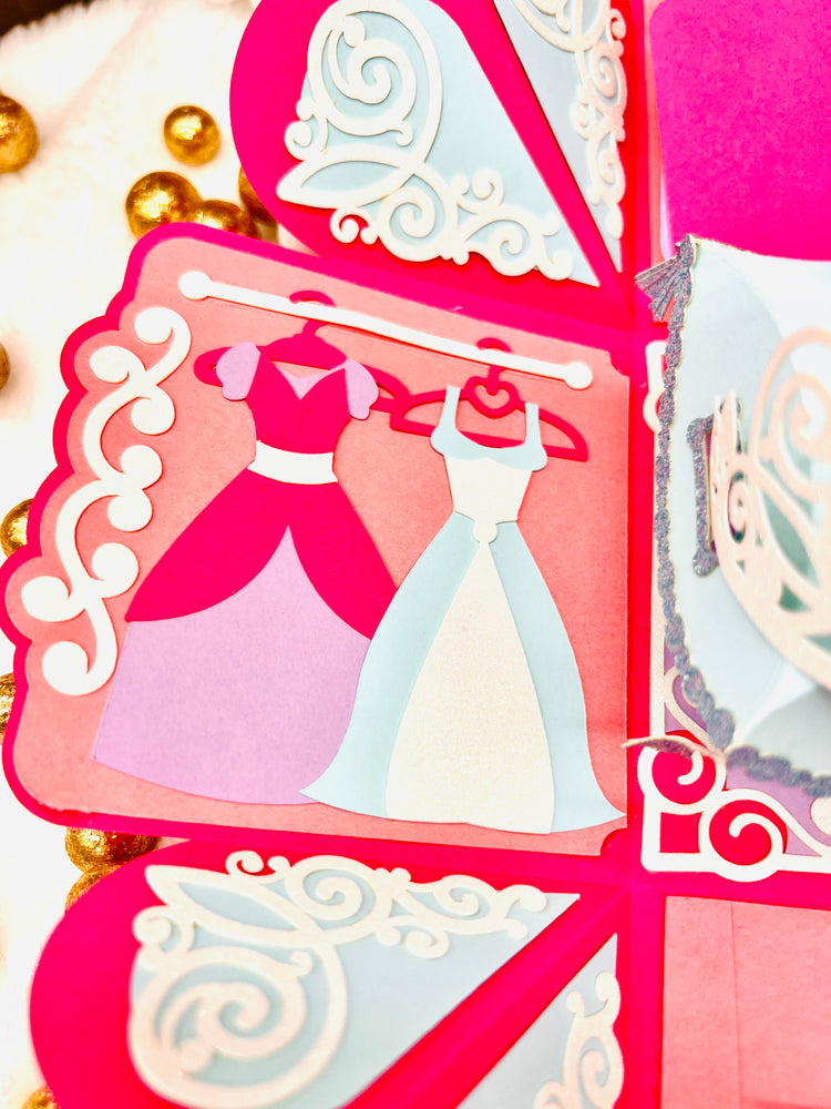 Birthday Castle Exploding Box