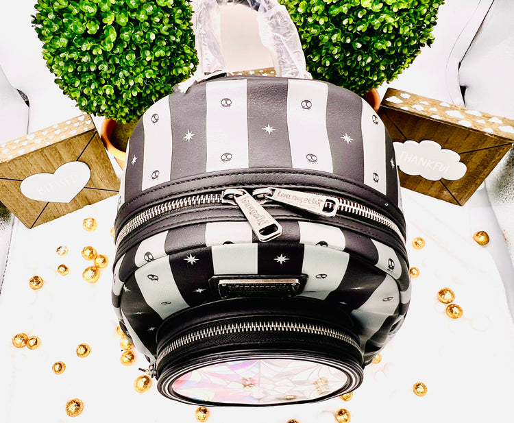 Loungelfy Wednesday Nevermore Mini-Backpack