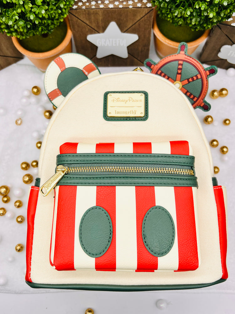 Disney Main Attraction Jungle Cruise 50th Year Anniversary Ears And Mini Backpack
