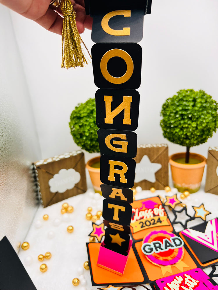 Cute Graduation Exploding Box